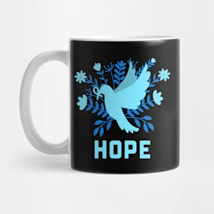 Dove of Hope and Peace Mug